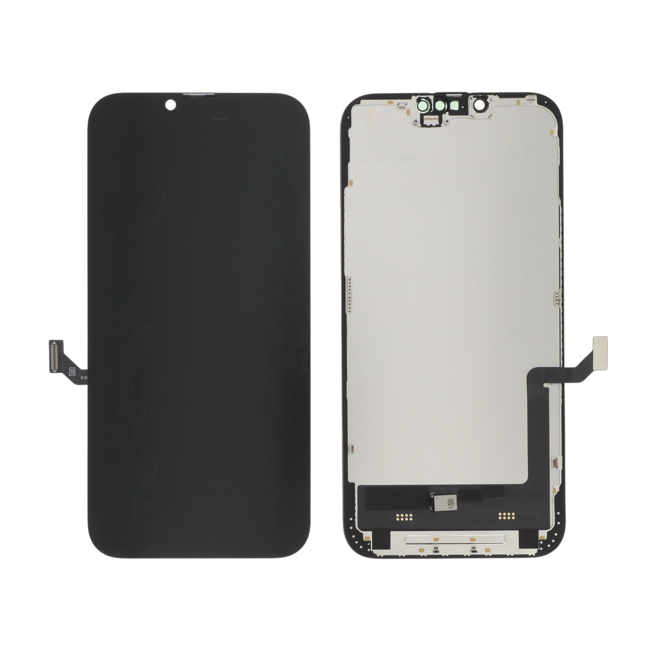 Écran de remplacement Oled pour iPhone 14 Plus, vues avant et arrière