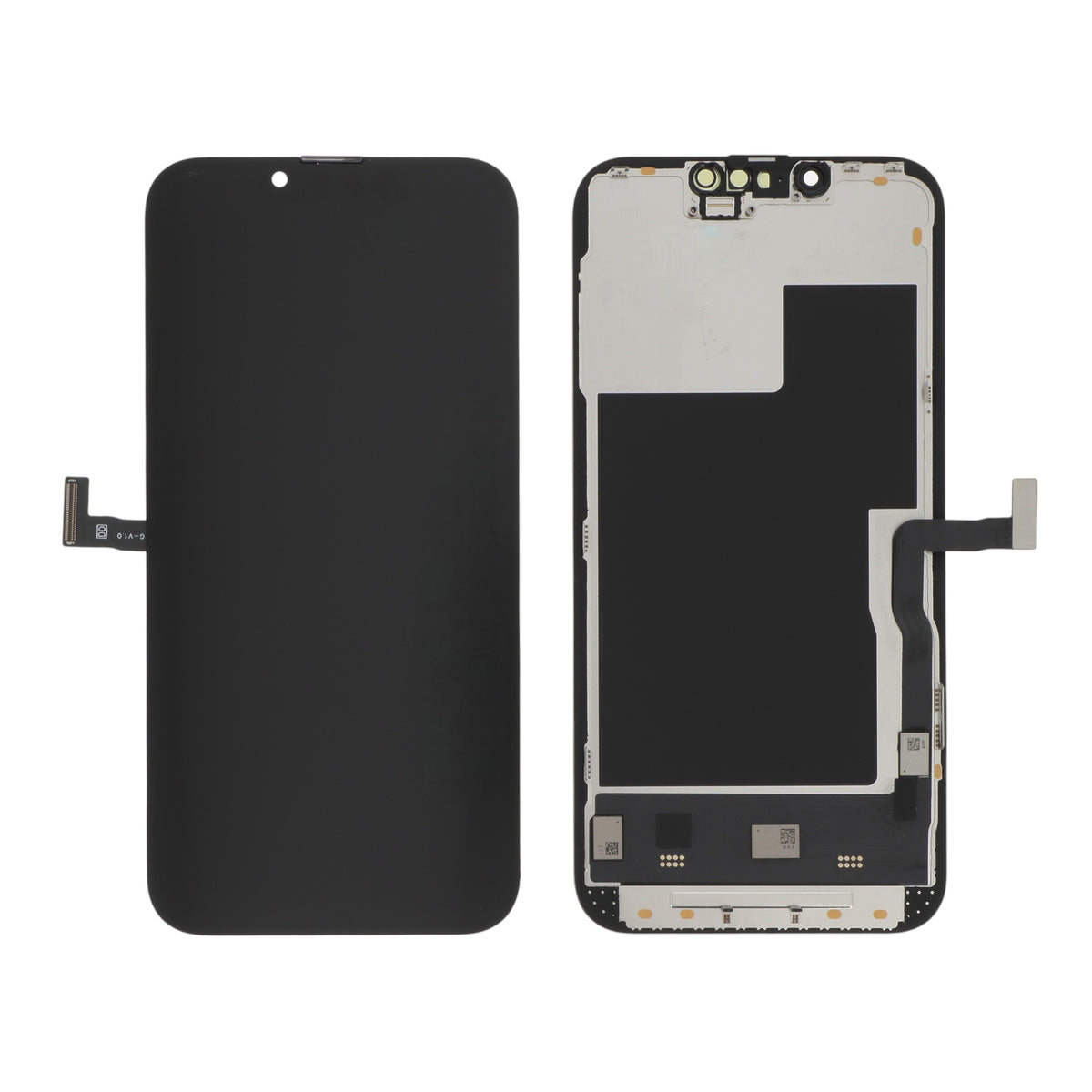 Écran de remplacement Oled pour iPhone 13 Pro, vues avant et arrière