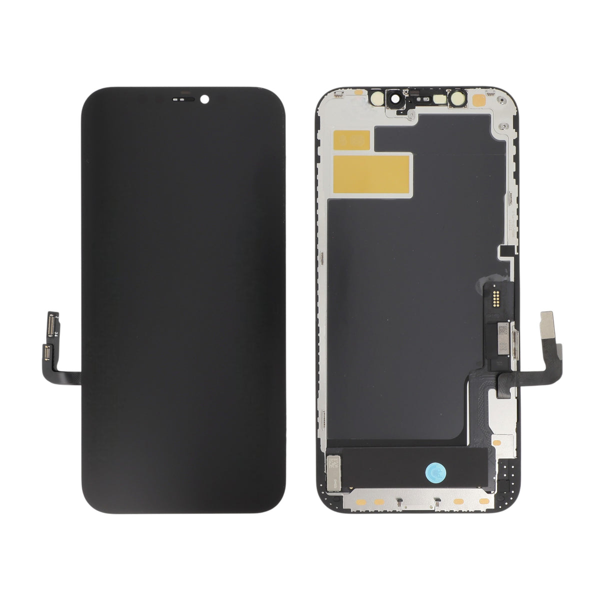 Écran de remplacement Oled pour iPhone 12/12 Pro, vues avant et arrière