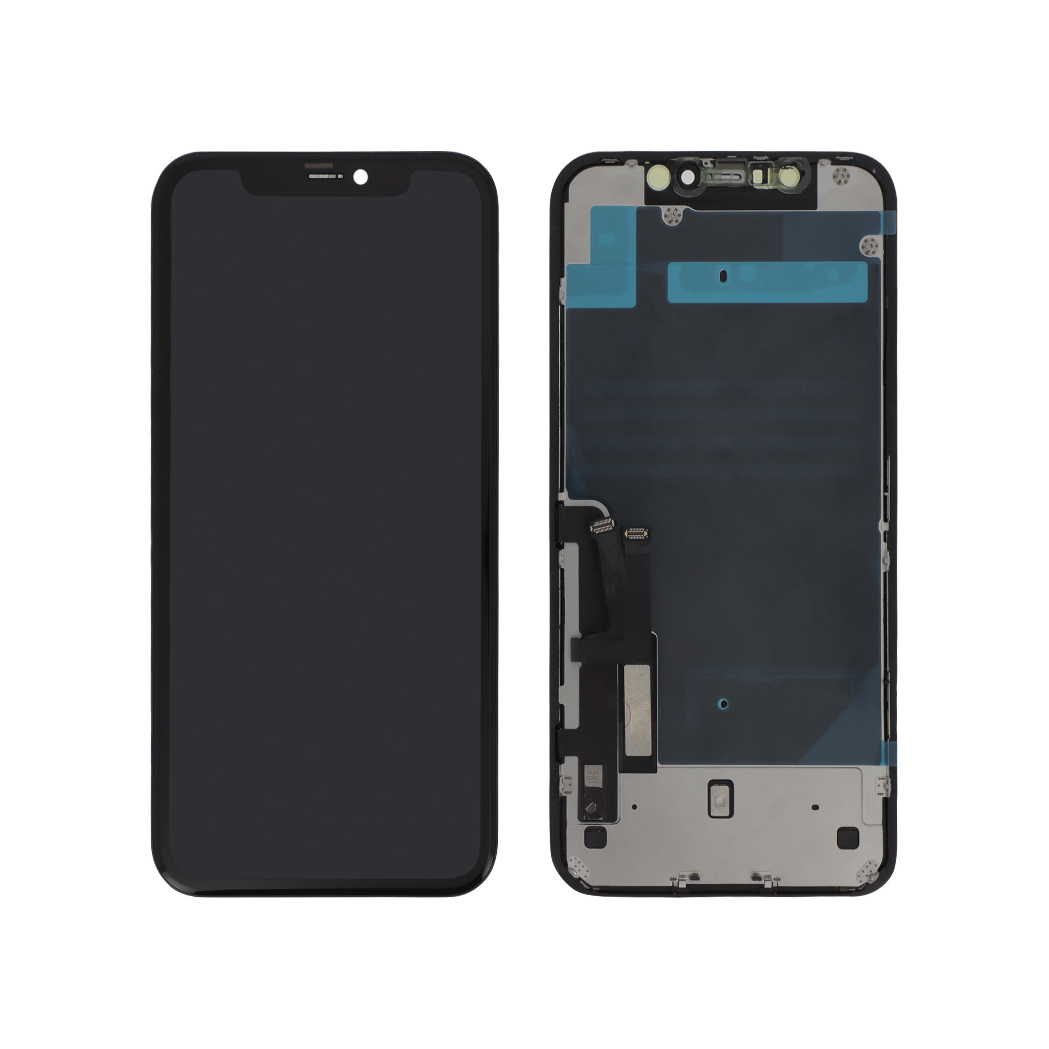 Écran de remplacement OEM pour iPhone 11, vues avant et arrière