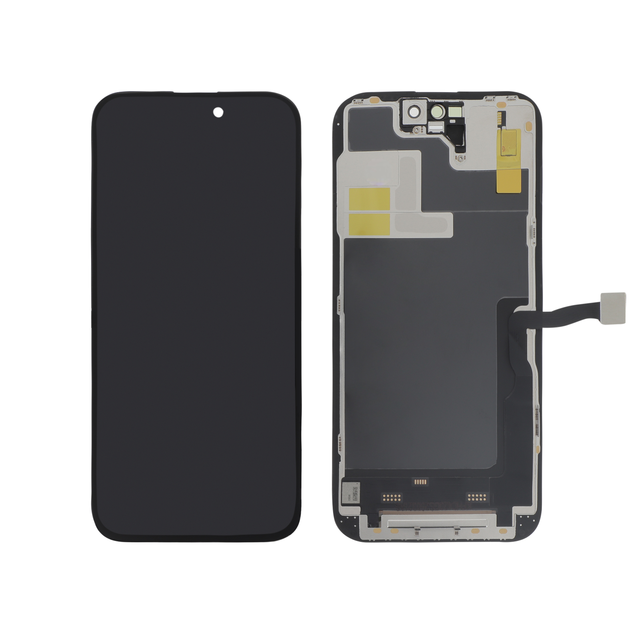 Écran de remplacement Incell pour iPhone 14 Pro, vues avant et arrière