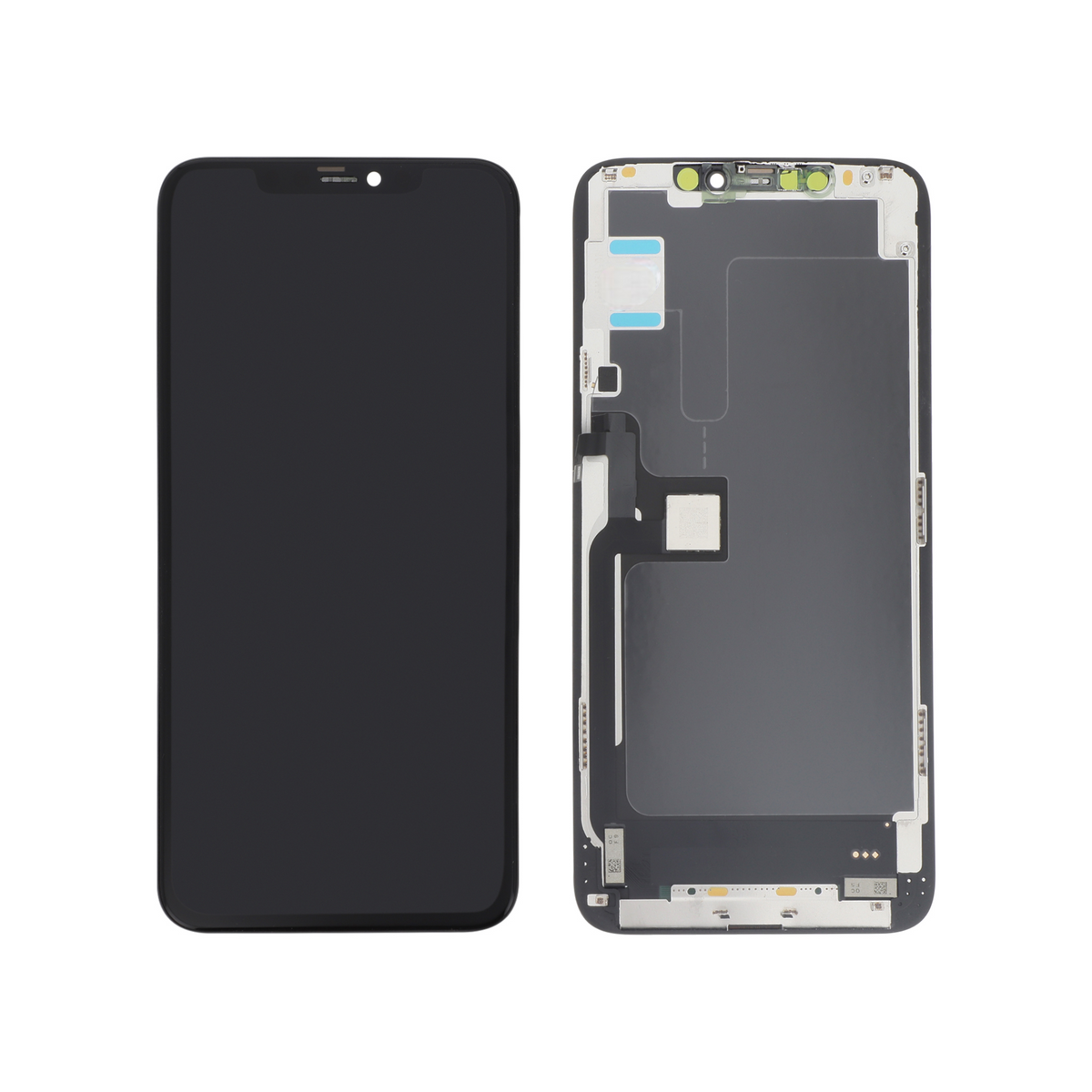 Écran de remplacement Incell pour iPhone 11 Pro Max, vues avant et arrière